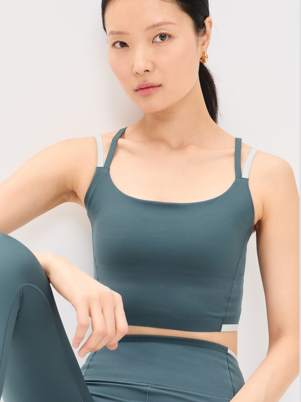 NWT Rhone Instinct Contrast Longline Bra XS